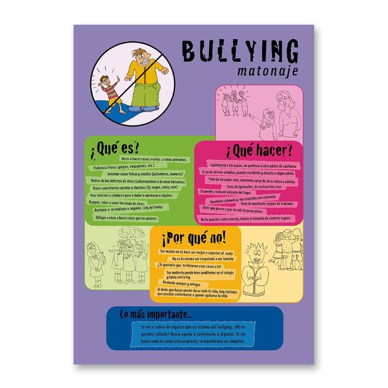 Afiche Anti Bullying