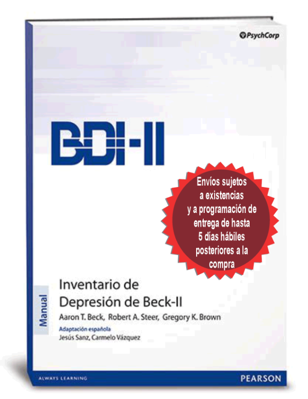 BDI-II, Inventario de Depresión de Beck - II - Juego completo